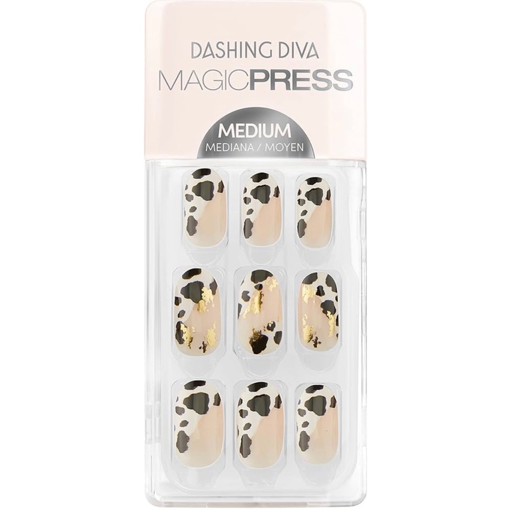 Dashing Diva Magic Press Nails - Holy Cow | Medium, Oval